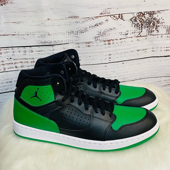 Nike Other - SOLD New Nike Jordan Access Jumpman Black Green Men’s Shoes Size 12
